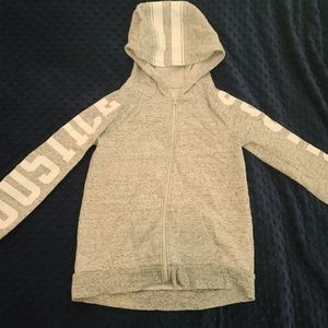 Girls Justice zip up sweatshirt